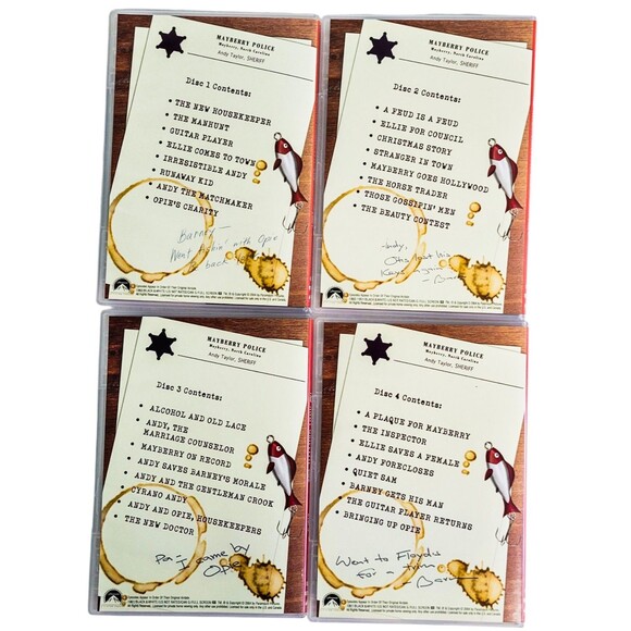 The Andy Griffith Show Season 1 One DVD Set 32 Episodes Complete First Season - Picture 7 of 7